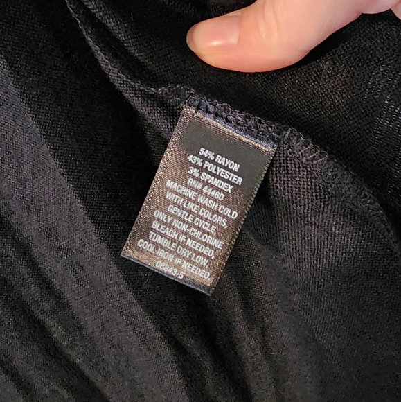 Bold Elements Black Long Sleeve Cardigan - Picture 4 of 6